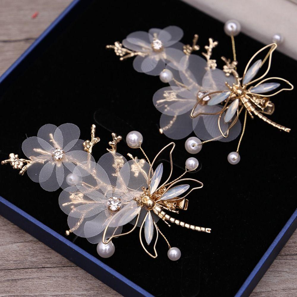 Butterfly Shaped Tassel Headwear Multicolor Hanfu Headwear New Women's Hair Accessories