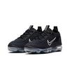 Nike Air VaporMax 2021 Flyknit Schwarz Gesprenkelt Damen Sneaker Metallic-Silber Weiß DC4112-002
