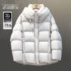 Women's 90% Duck Down Hooded Puffer Jacket