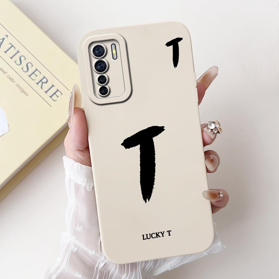 For Oppo F15 Case Oppo A91 CPH2001 Cute Lucky Letters Cover Soft Silicone Phone Case For Oppo Reno 3 Reno 4G F 15 OppoA91 Fundas
