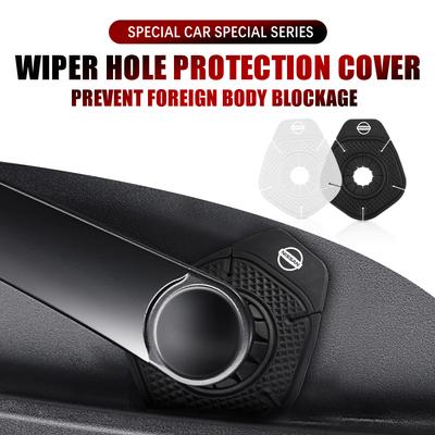 For Car Windshield Wiper Protective Cover Prevent Debris Prevention Leaf Falling Wiper Bottom Hole Dustproof Cover Tools