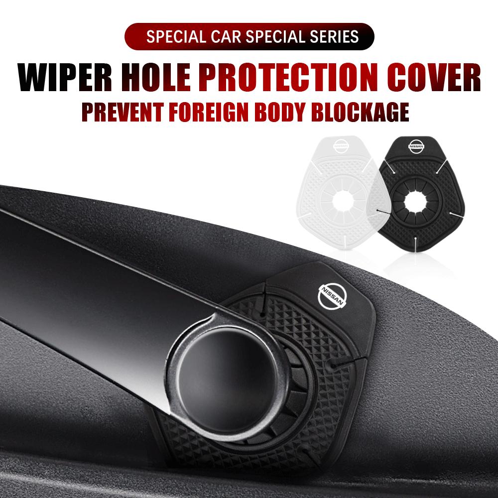 ANY2 For Nissan Car Windshield Wiper Protective Cover Prevent Debris Prevention Leaf Falling Wiper Bottom Hole Dustproof Cover Tools