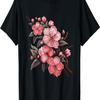 Elegant Sakura Cherry Blossom  Spring Design T-Shirt