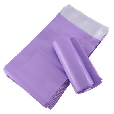 100 Stück Lila Kurierversandbeutel Verpackung Poly-Paket Plastik Selbstklebend Versand Express-Tasche Umschlag Postbeutel Mailings