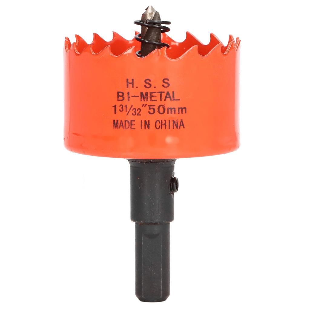 Hole Saw Drill Bit Sharply Teeth Easy Chip Removal High Hardness HSS Hole Cutter with Arbor for