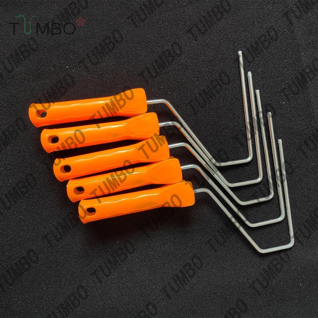 Sponge Roller Brush with Steel Handle - Sizes: 2, 4, 6, 9 Inches - Compact Roller Core Bracket