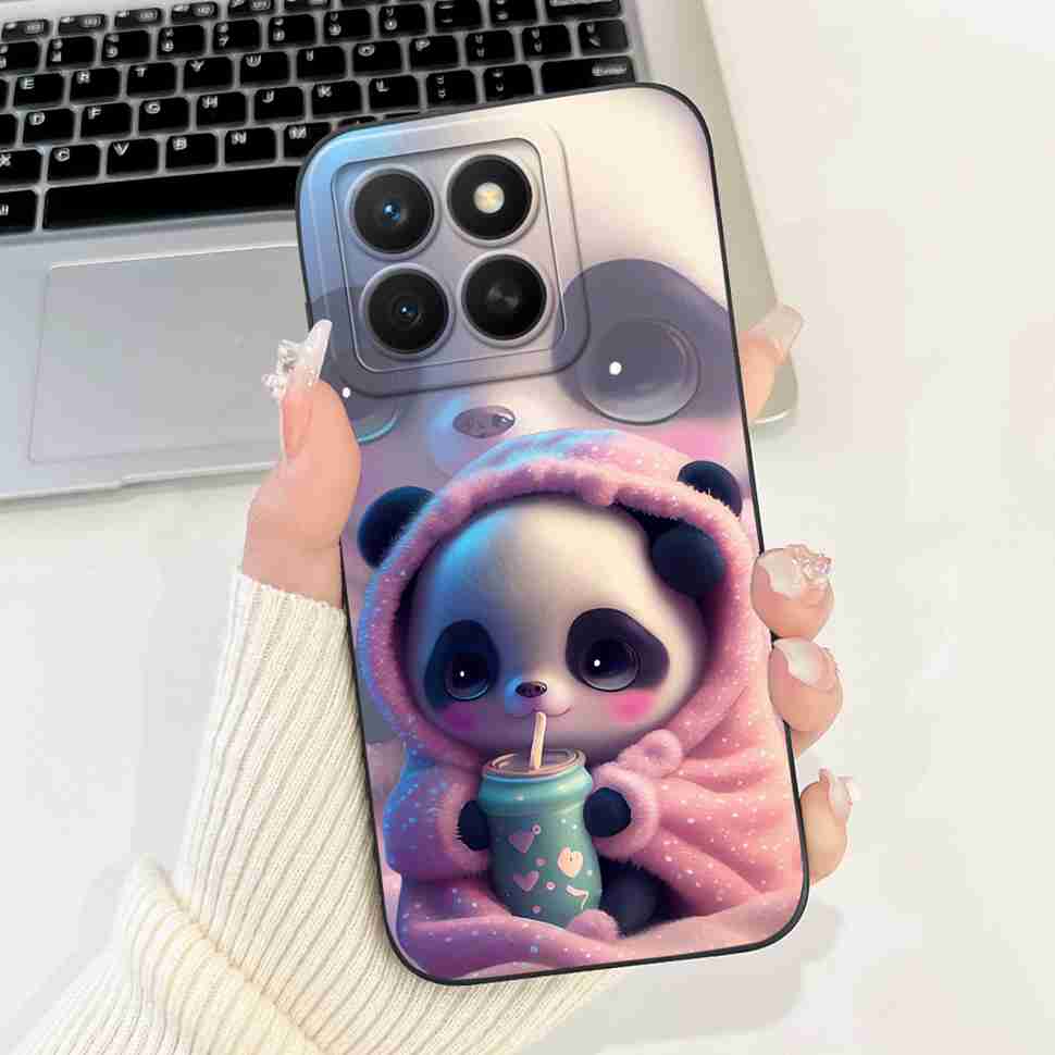 Shockproof For Honor X8C Protective Case Luckly Animal Soft Silicone Cover For Honor X8C X8B X7B X9B X6A X7A X8A X9A 4G 5G Capa