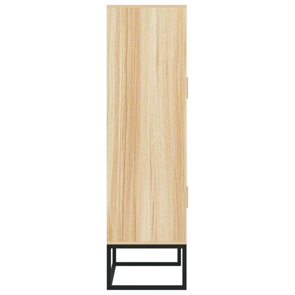Highboard 70x35x125 Cm Engineered Wood