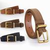 Women's Retro Suede Belt - Pin Buckle for Suits and Jeans