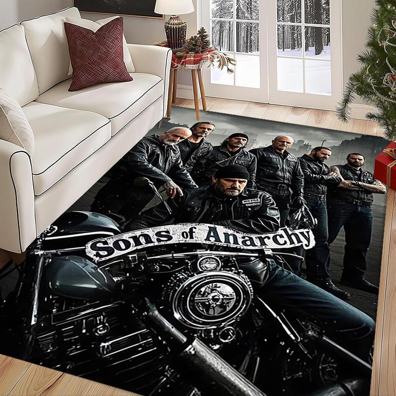 Sons Anarchy: Brotherhood Rebellion carpet floor mats Doormat Art Christmas gifts Dormitory decoration