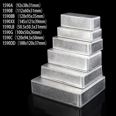 מארז מתכת חשמלי צמוד כסף קל משקל