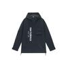 Men's New Balance Logo Printing Cargo Woven Hooded Jacket Black AMJ13392-BK