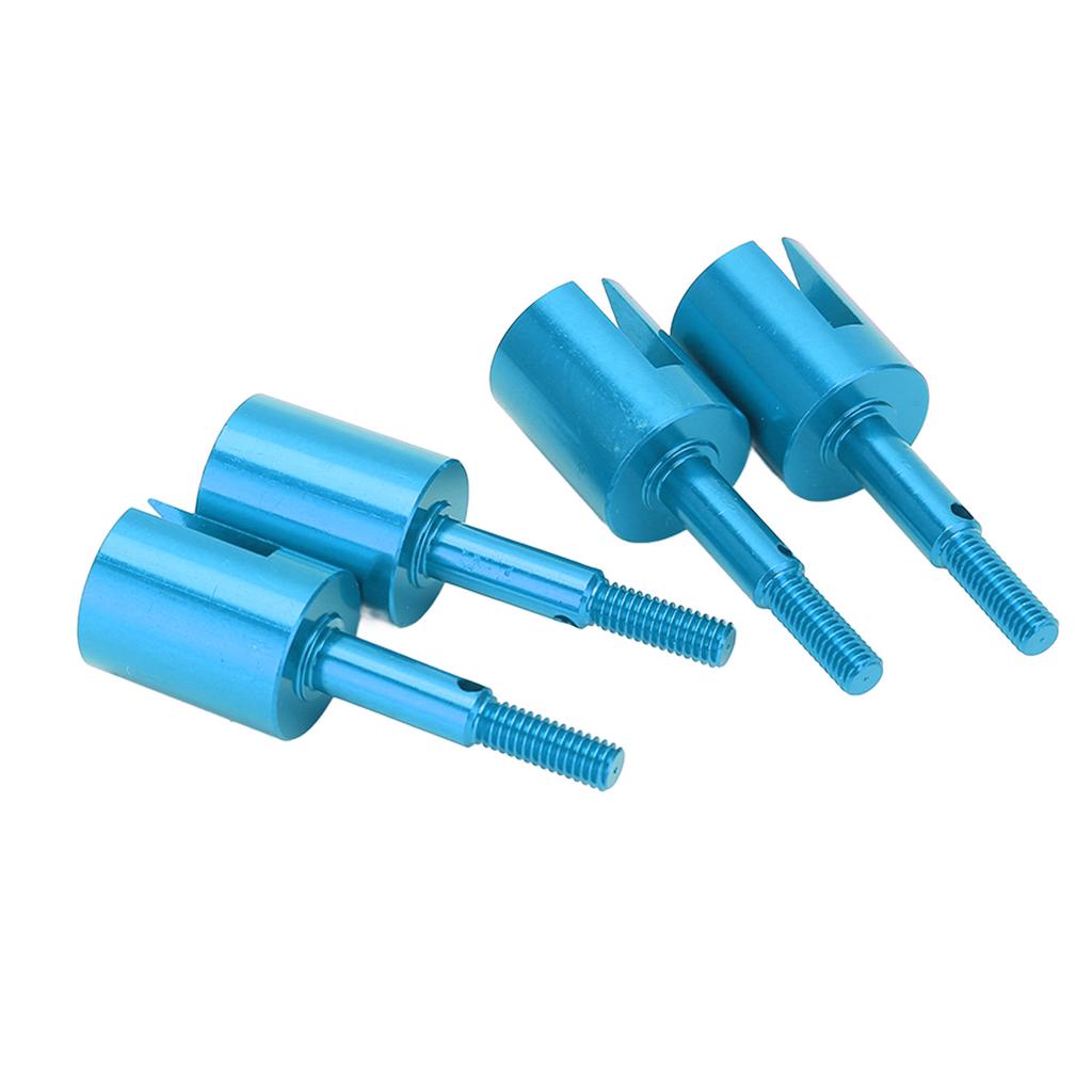 4Pcs RC Diff Cup Differential Joint Cup Aluminium Upgrade Part for Tamiya TT02 1/10 RC VehicleBlue