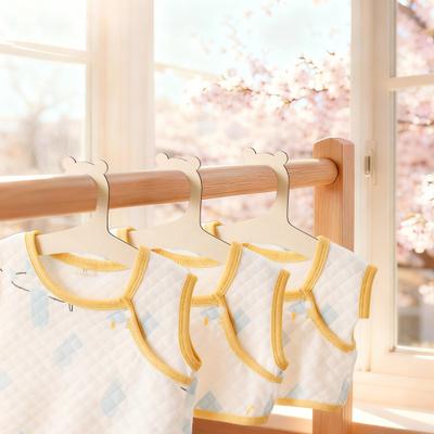 Appendino in Legno per Vestiti da Bambino Carino con Orecchie da Orso Scaffale Appendiabiti per Bambini Piccoli Bambini Appendiabiti per Armadio Cappotto Pantaloni Stoccaggio Abbigliamento