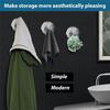 A96K-2PCS Suction Cup Hooks For Shower, Wall Suction Cup Hooks No-Drill Hooks For Bathrooms Wall, Glass Door, Mirror