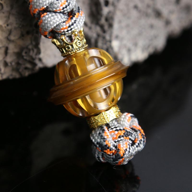 UFO Mini Fidget Spinner Knife Keychain Hand Spinning Top Tip Gyro PEI Stress Reducing Toys Rotating Relieve Anxiety Antistresse