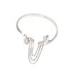 Personalized Arm Ring, Fashionable And Simple Metal Fringed Multi-Layer Chain Arm Ring Jewelry