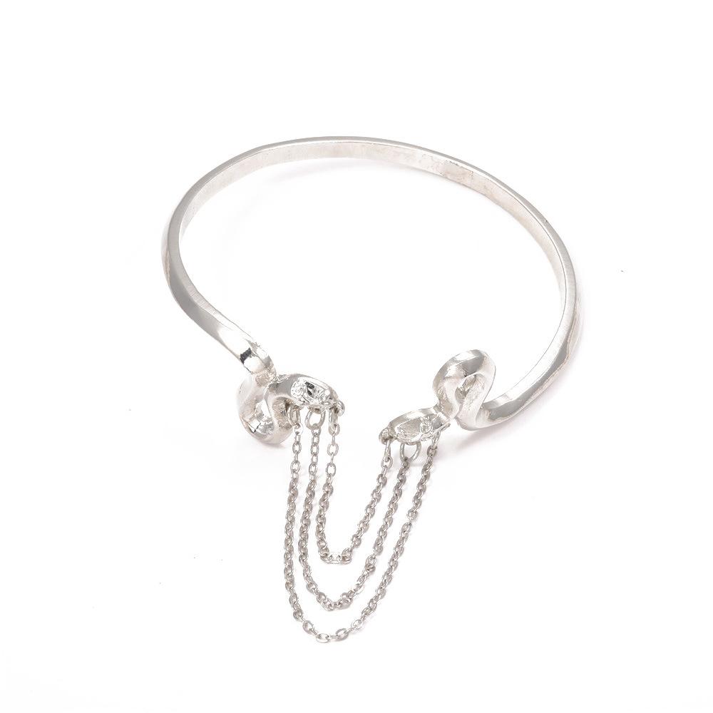Personalized Arm Ring, Fashionable And Simple Metal Fringed Multi-Layer Chain Arm Ring Jewelry