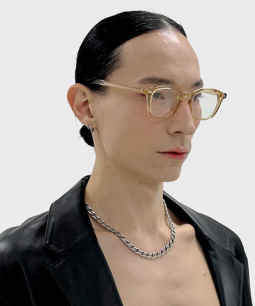 MAISON MASTER Monday Glasses (Crystal Yellow)