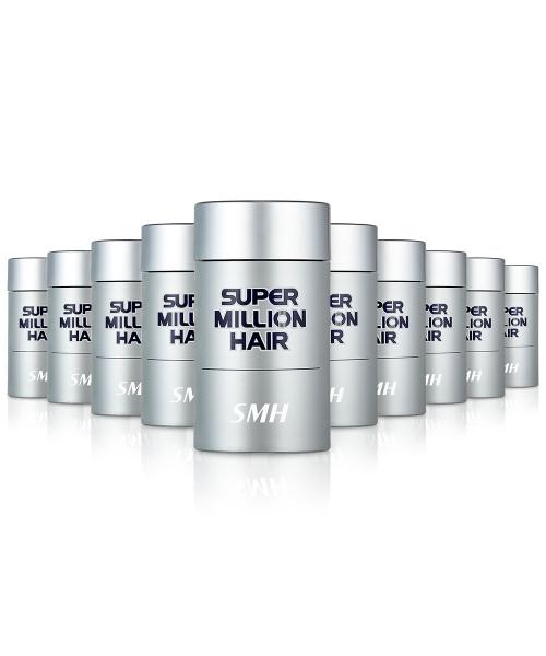 

Super Million Hair Hair Powder 25g 10 Packs dark brown