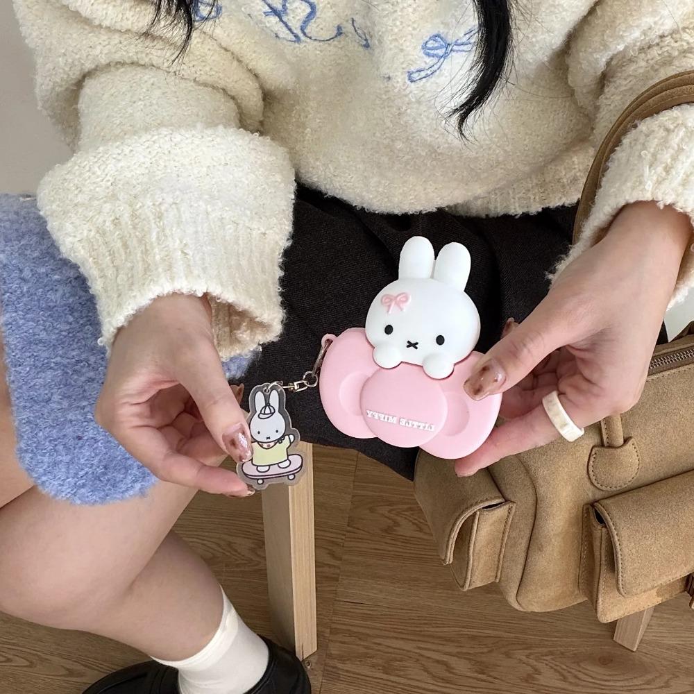 Miffy Rabbit Case for AirPods Pro 3 AirPods 4 AirPods 3 Cute Cartoon Protective Cover Shockproof Headphone Shell Stylish Gift