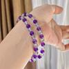 High Quality Natural Amethyst Gray Moonstone Design Bracelet Bracelet.