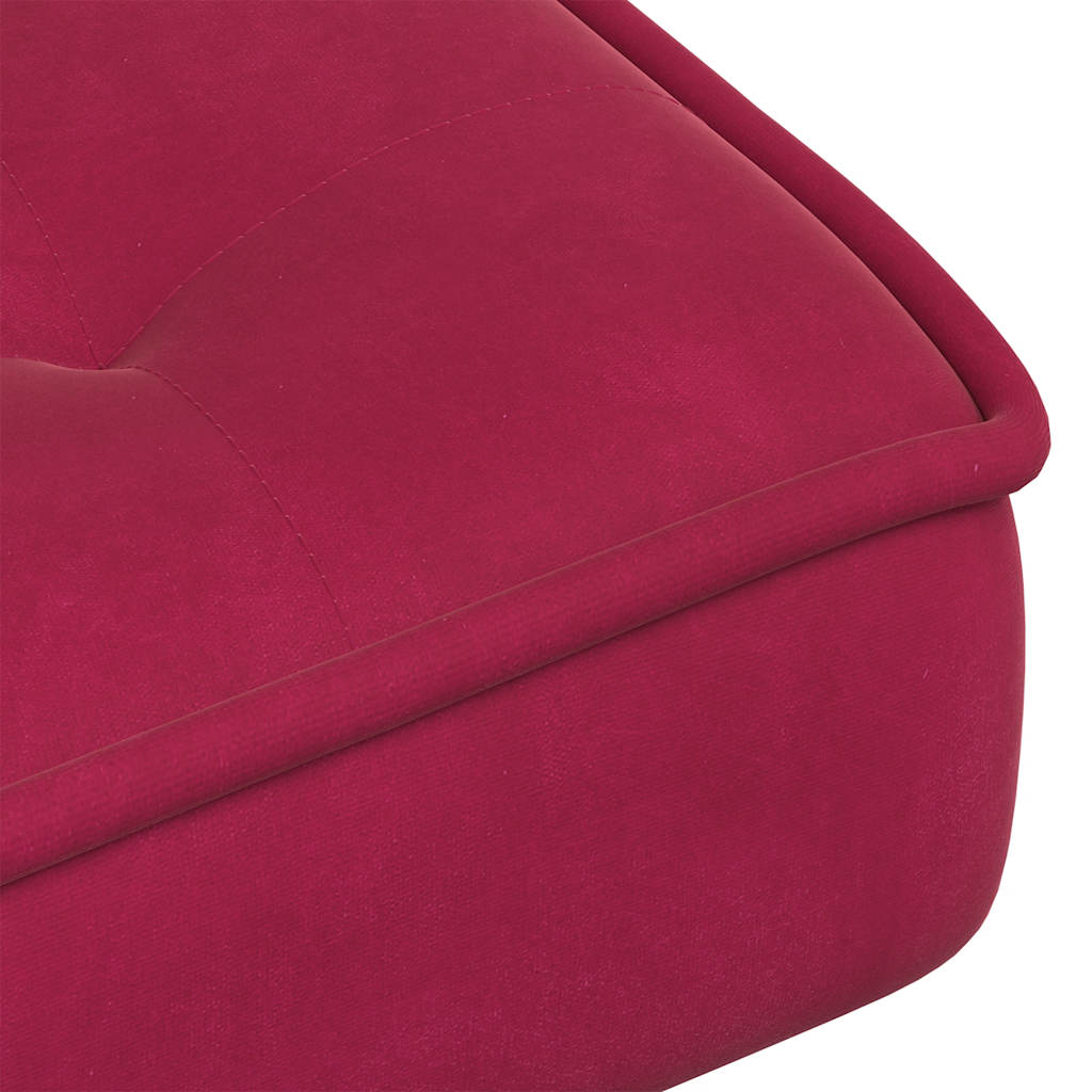 Relax Chair Burgundy 64x74x84 Cm Velvet