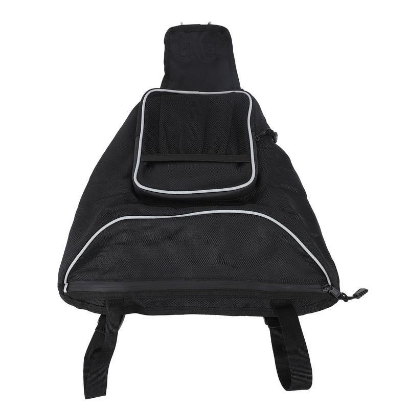 UTV Center Storage Bag 1680D Oxford Cloth Waterproofing Mesh Pocket Replacement for Polaris RZR XP 1000 Turbo 570 800 900 S 800