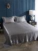 High End Satin Sheets, Soft And Comfortable Solid Color Sheets, Luxurious Single And Twin Bed Sheets