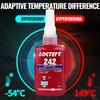 1 pezzo 50 ml Bloccante per filettature Colla per viti Indurente rapido Agente bloccante per filettature Adesivo anaerobico Colla resistente alla corrosione Anti-allentamento