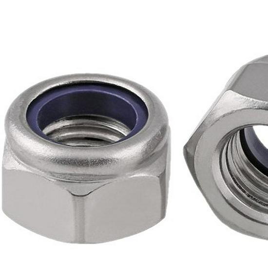 Hexagonal Self-locking Nylon Insert Nut M2-M20