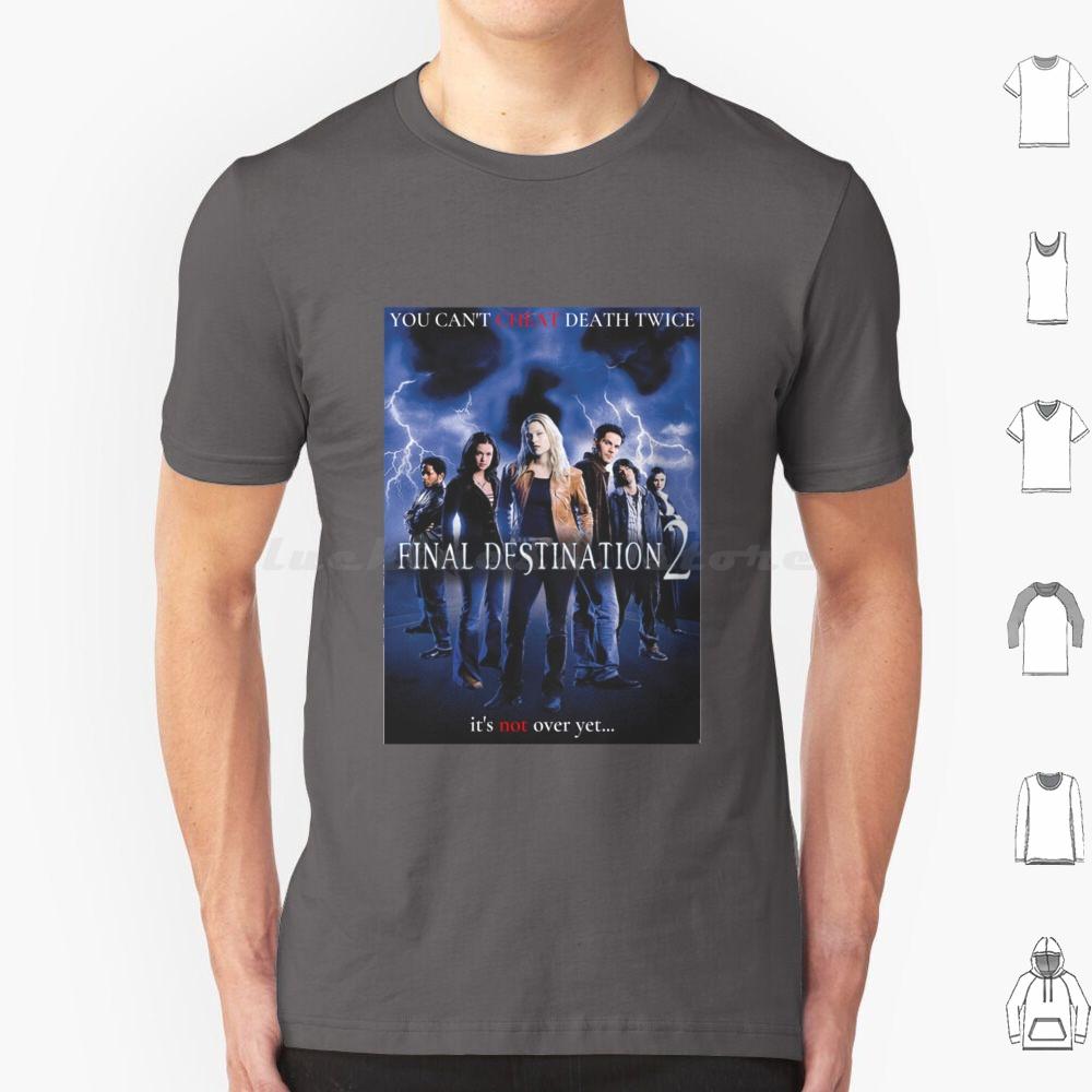 T-shirt Final Destination 2 Uomo Donna Bambini 6xl Film Final Destination Cinema Horror Suspense Final Destination 2 Avventura Paura