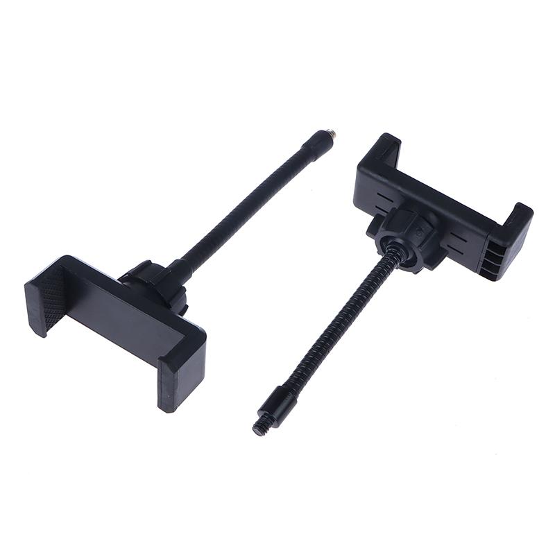 Flexible Hose Phone Clip Holder For Smartphone Stand Live Broadcast Selfie Ring Lamp Phone Clamp Bracket