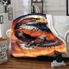 1pc Eagle, Wildlife Blanket Lightweight Blanket Throw Blanket For Sofa, Bed, Travel, Camping, Livingroom, Office, Couch, Chair yy251010098