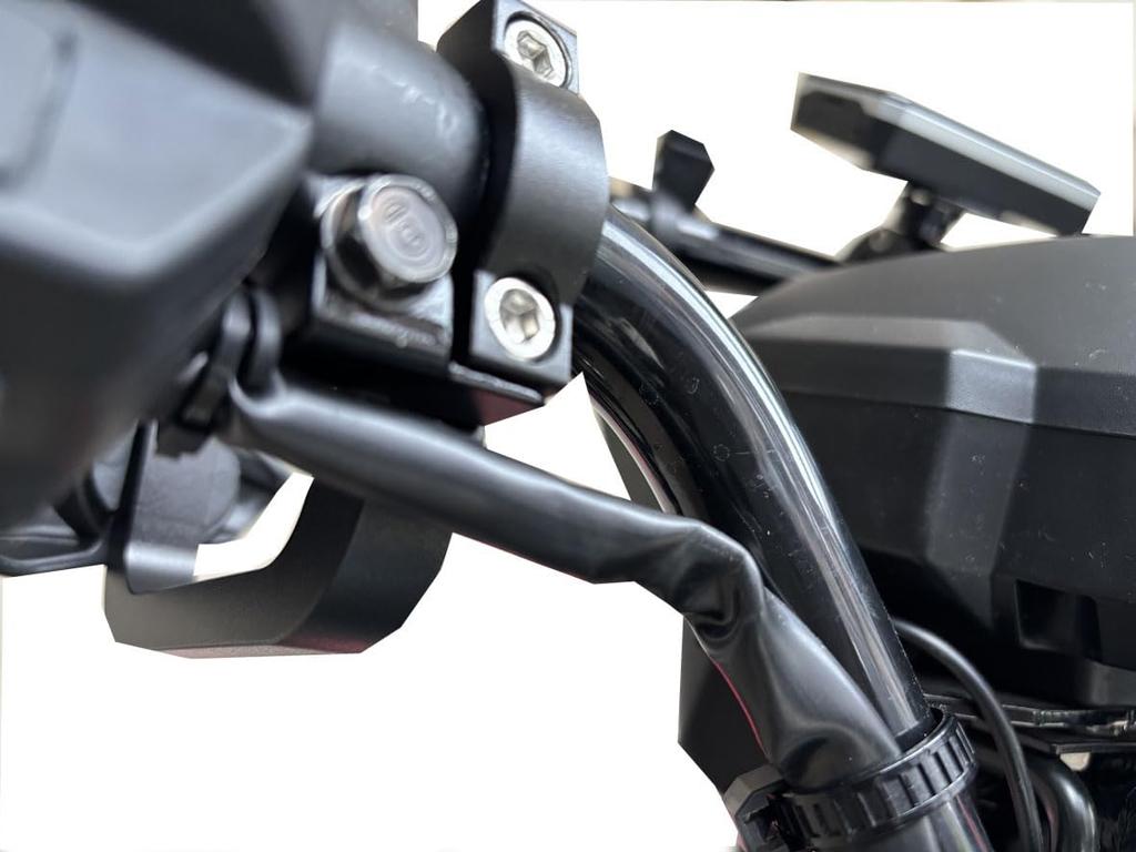 Kijima Knuckle Guards (Black) for Cross Cub/Hunter Cub/CT125 (Product Code: 405-0472)