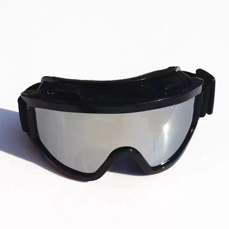 

Windproof Cycling and Motorcycle Goggles for Men and Women - Colored Lenses, Sandproof and Ski-Ready Glasses