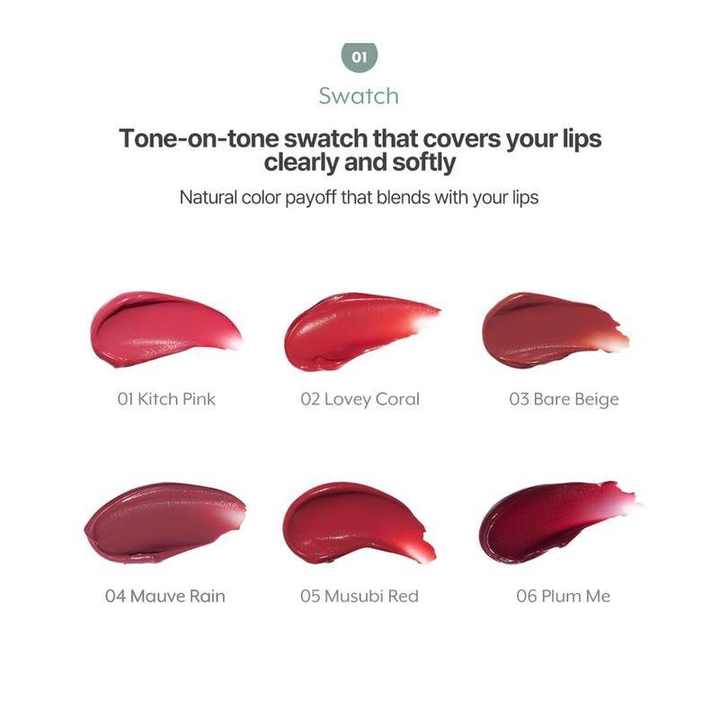 nuse - Mousse Liptual - 6 Colors