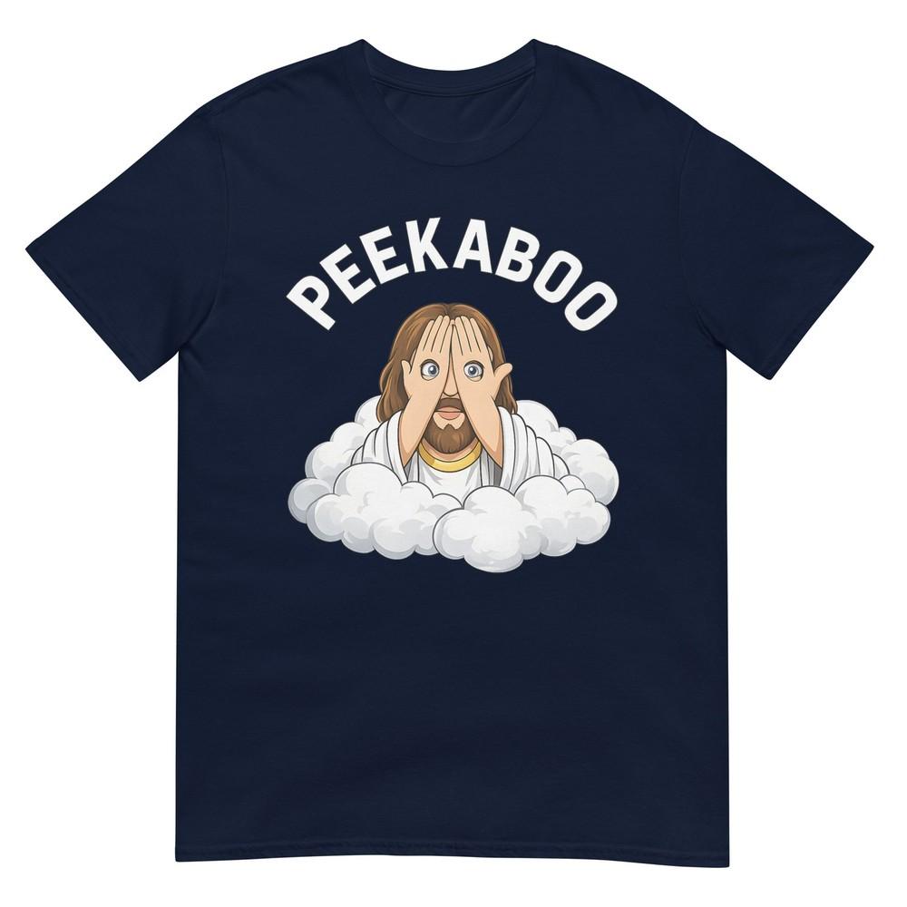 Peekaboo Jesus Tshirt Tshirt S