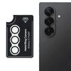 For Samsung Galaxy Z Fold7 5G Camera Lens Protector Set Electroplating Metal+Tempered Glass Individual Lens Film