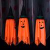 Set of 3 Festives Halloween Pumpkin Hangings for Door Colorful Window and Wall Festives Decoration Practical Party Props