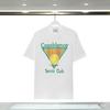 Casablanca Graphic T-Shirt Teen Boys Short Sleeve Loose Fit 2025