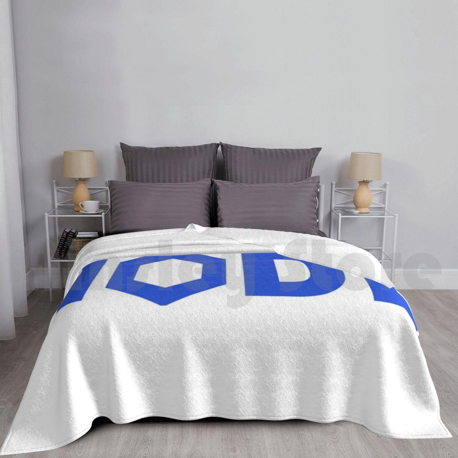 Chainlink Hodl Blanket For Sofa Bed Travel Chainlink Link Btc Bitcoin Eth Ethereum Ltc Litecoin Xrp Ripple Usdt Size: 75*100cm, Weight: 230 GSM