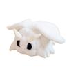 Stuffed Poodle Moth Toy Cuddly Stuffed Moth Doll Adorable White Plush Moth Toys