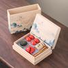 New Year's Day company activities send customers practical souvenirs business sets travel tea sets incense burner combination gifts