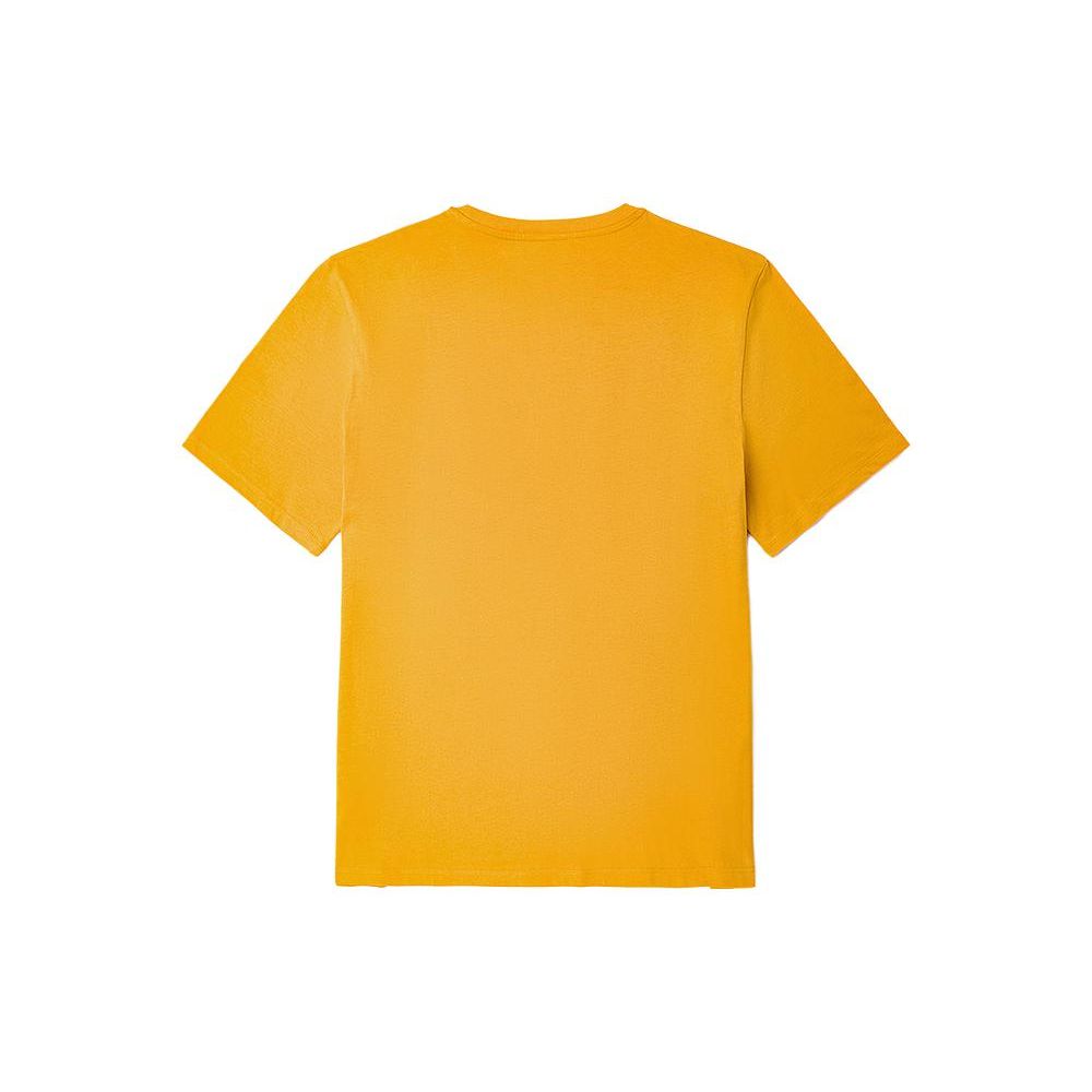 Timberland Letter Pattern Printed Casual Round Neck Short Sleeve T-Shirt Unisex Tops Stone-Yellow A27YF-723
