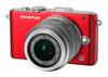 OLYMPUS veidrodinis vieno objektyvo PEN Lite objektyvo rinkinys Raudonas LKIT RED E-PL3 E-PL3