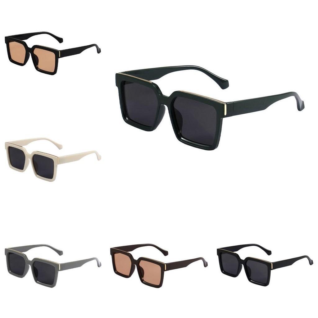 Square Stylish Small Beach Sunglasses Fashionable Unisex Uv400 Wholesale