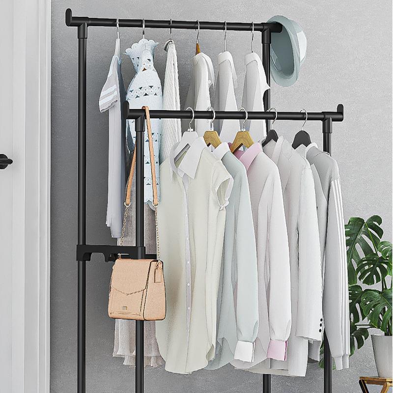 Stojany na oblečení Stojan na bundy s kolečky Úspora místa Organizéry na oblečení a boty Stojan do ložnice Balkon Vstupní hala Dětský pokoj Kolej