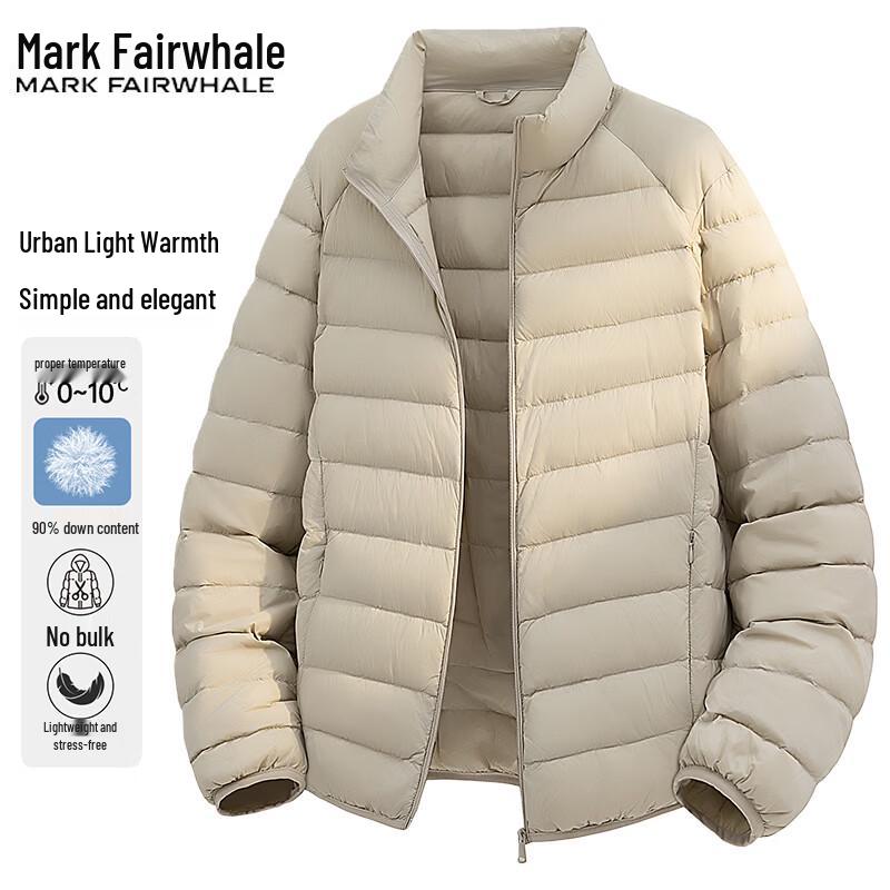 Mark Fairwhale Men's Stand Collar Down Jacket