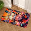 Naruto Character Customizable Name Floor Mat Design for Playrooms Study Room Outdoor Decorate Room Anti-slip Rug Office Home Decor